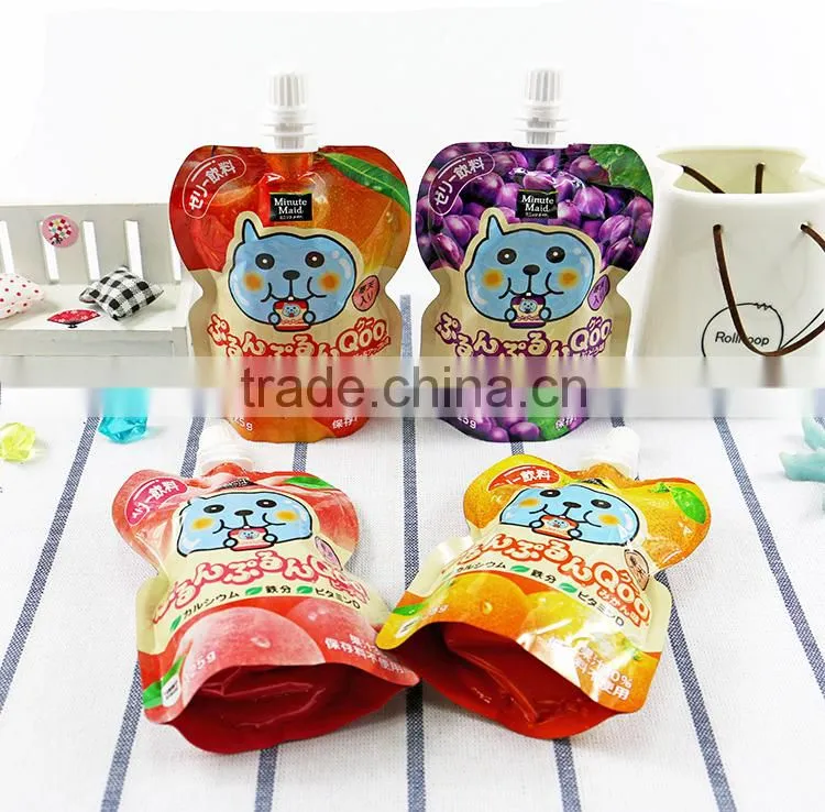 spout pouch for food grade material fast delivery time