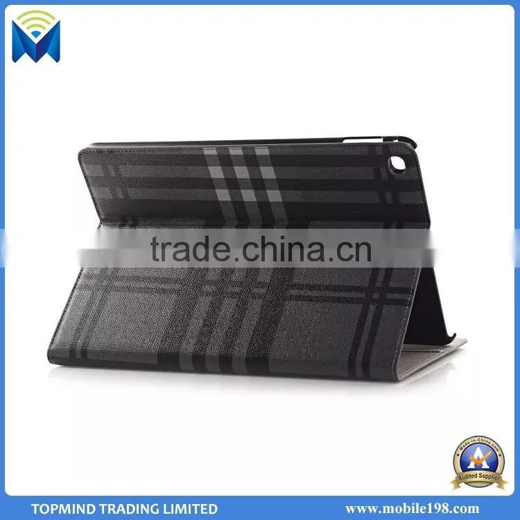 New Stylish Book Style Stand Leather Case for iPad Air 2 with Card Slot