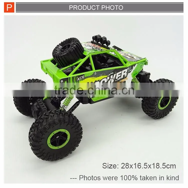 RC Rock Crawler 4 WD Monster Truck Off-Road Vehicle