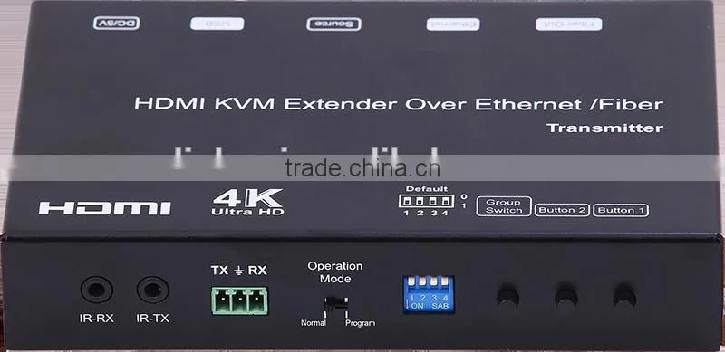 LINK-MI LM-EX37 120M 4K HDMI+USB KVM Extender over IP/Fiber 60KM(Single Model)