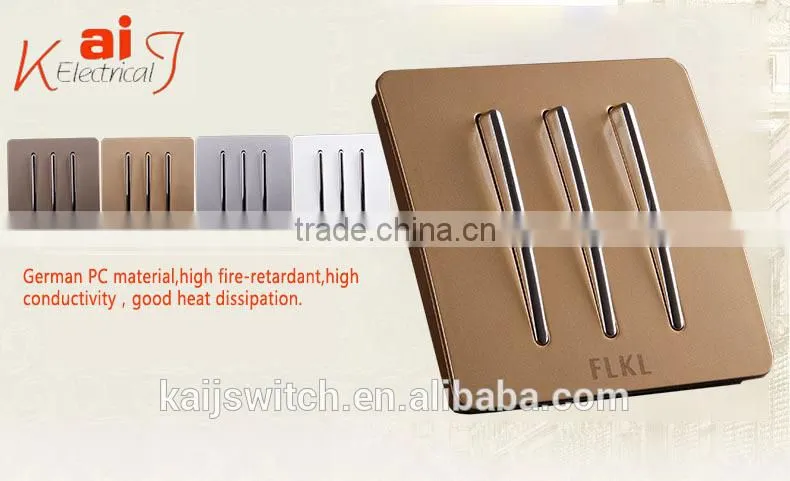 home electrical 3 gang one way or two way piano switch