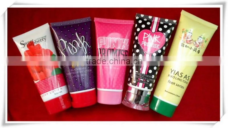 PVC Empty Cosmetic Extruded Tube Packaging Hair Cream Tube