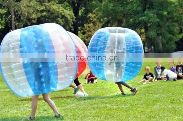 2016 fashion inflatable human balloon/bubble soccer for sale