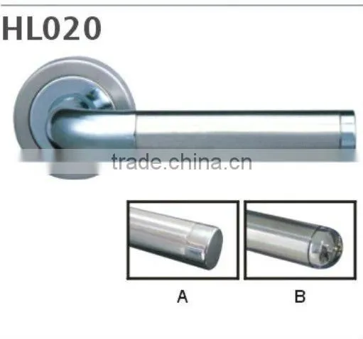 HL020 Stainless steel tube lever type Door handle