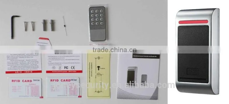 Access control system metal waterproof Remote control rfid access controller