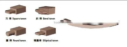 cnc 5 axis woodworking machine double end tenoner