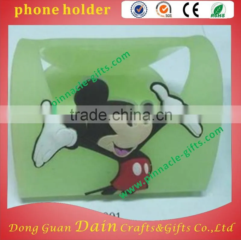 soft pvc mobile phone holders / Promotional phone holders
