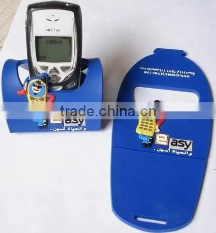 led flashing silicone mobile phone holder