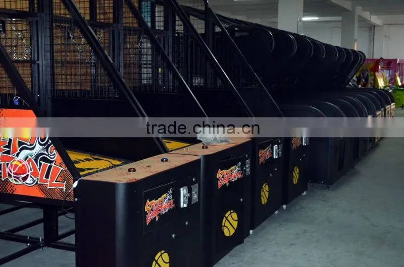 2016 Top grade amusement coin operated game indoor simulator shooting street basketball /arcade electronic game machine for sale