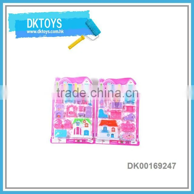 Mini Size Non-toxic Safe Plastic House Furniture Toy