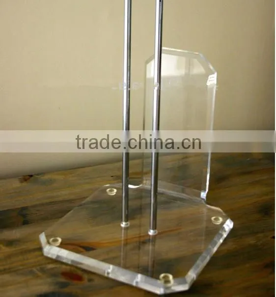Acrylic paper towel holder, Customized Design acrylic Paper Towel Holder