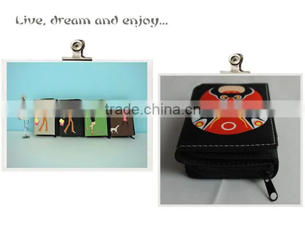 JSMART folded wallet digital printing custom photo bag sublimation souvenirs