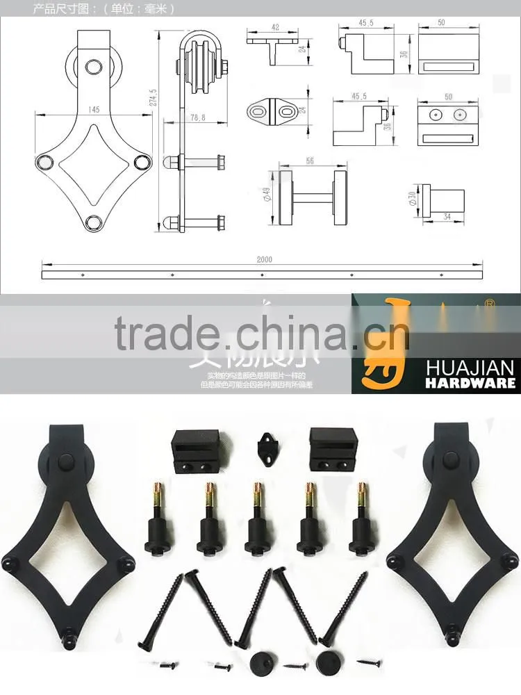 Modern Silding Barn Or Shower Door Rollers Hardware
