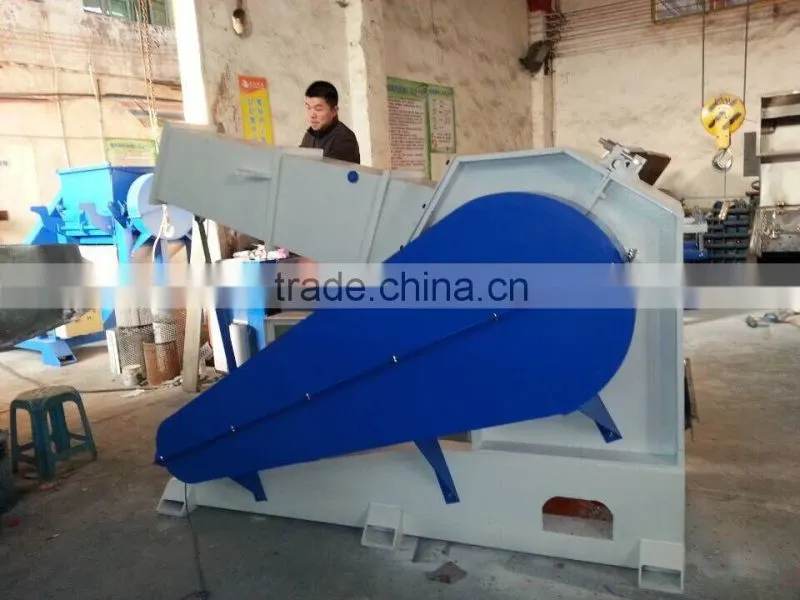 60HP Plastic Crushing Machine for PVC pipe with dia 10 to 12 inch