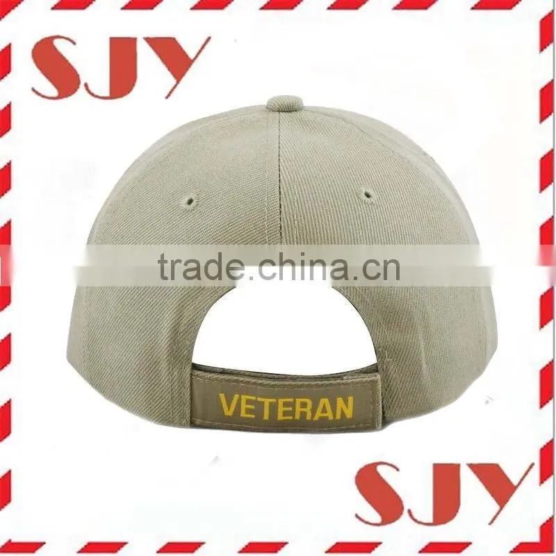6 Panel Adjustable 3D Embroidery Baseball Cap