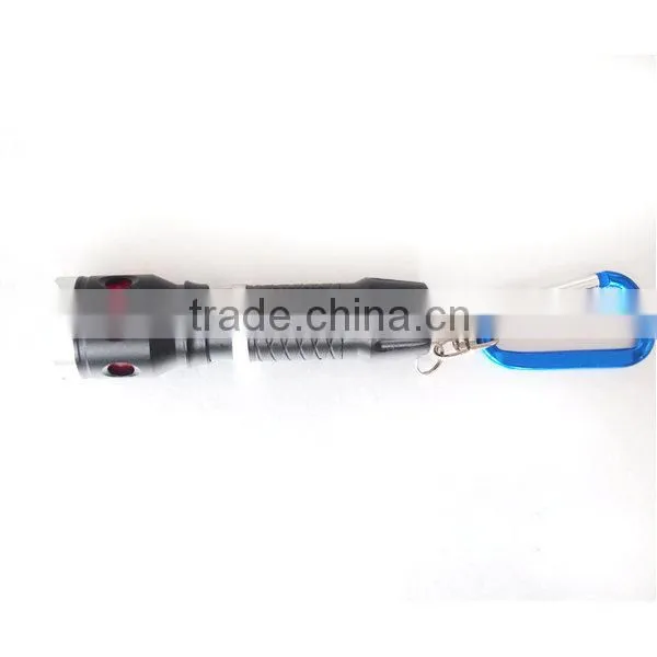 5w Battery Operated Aluminum Zoomable Promotion Torch