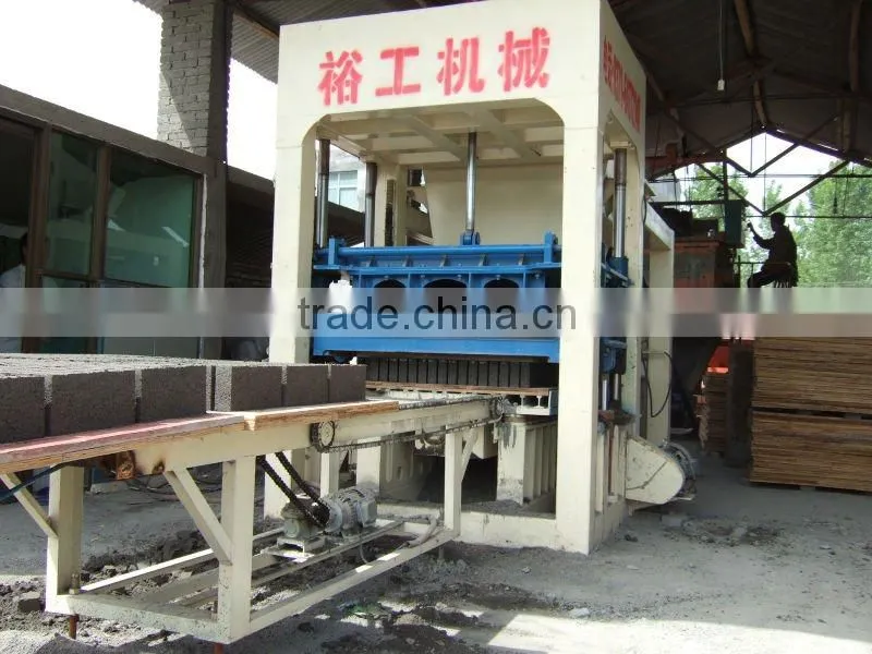 Automatic concrete brick making machine, with PLC Control System concrete brick machine