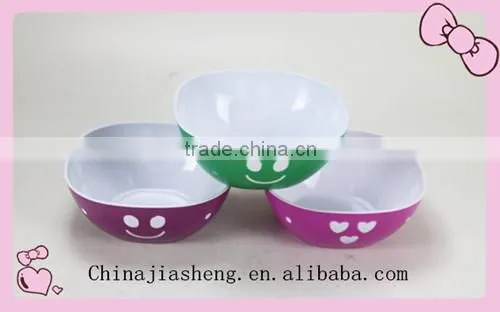 smile plastic bowl for kids