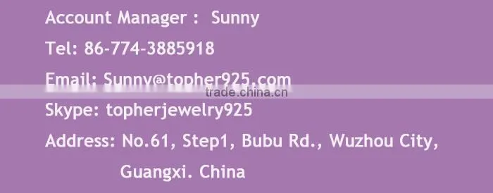 wholesale silver jewellery 925 silver diamond stud earrings