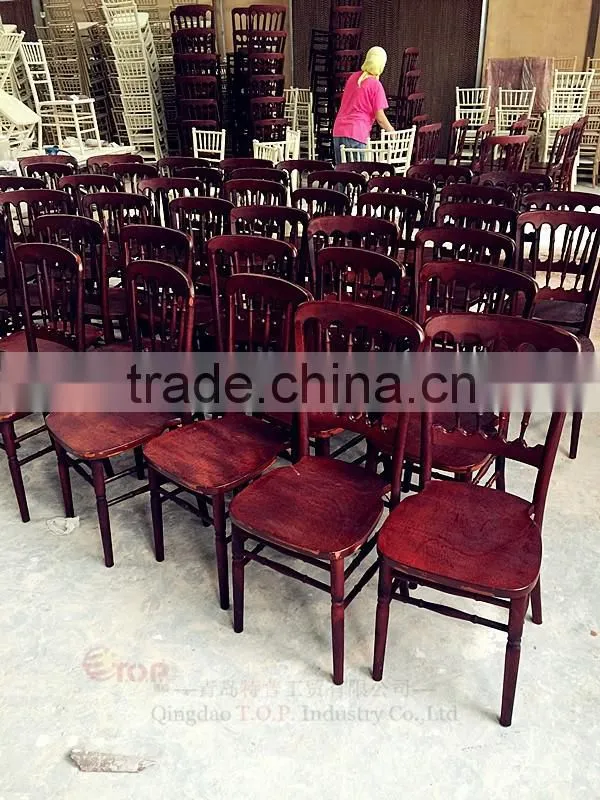 Wooden Wedding Mahogany Chateau Chair