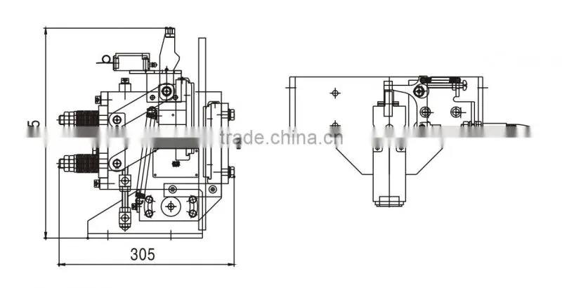 Elevator Part Mechanical Screw Lift Elevator