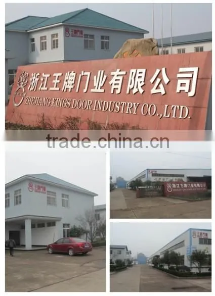 High quality solid wooden venner painting door for project