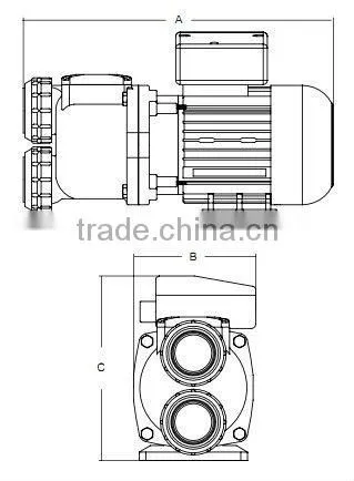 High quality solar swimming pool pump