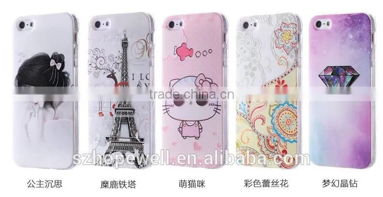 promotion gift mobile phone accessories 3D crystal cell phone cases for iphone 6S