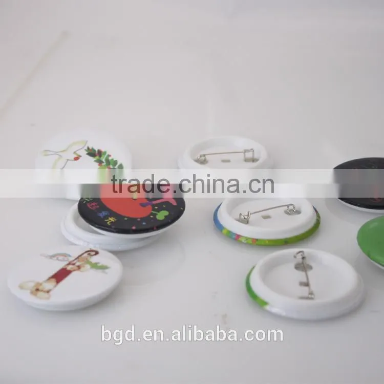 2015 custom new style round pin button badge