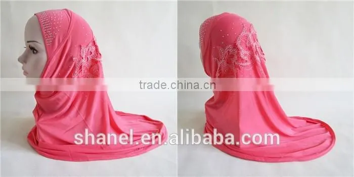 high quality wholesale rhinestones muslim women scarf hijab scarf