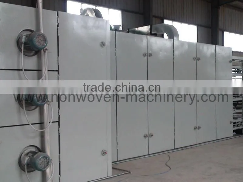 2016 nonwoven non-adhesive thermo bonded wadding production line