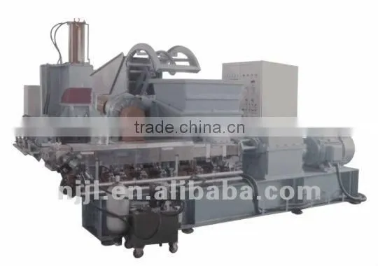 co-rotating twin screw extruder pelletizing line