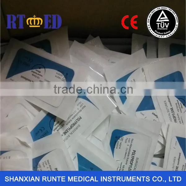 disposable polypropylene suture with needle