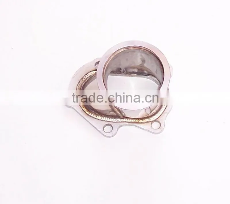5 Bolt Turbo Downpipe Flange To 3" V Band Conversion Adaptor with V-band clamp kits