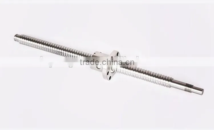 Antibacklash Linear Motor Ball Screw with End Machining Free