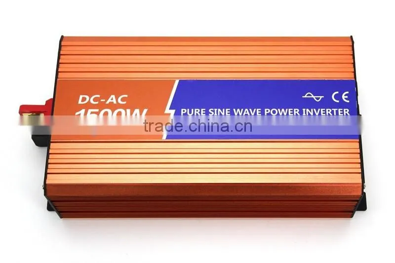 New product power pure sine wave inverter 1500w dc 12v to ac 110v
