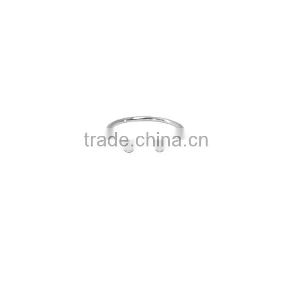 Hotselling small girl rings stainless steel angel rings jewelry