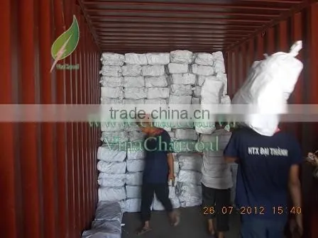 Very high heating soft wood bbq charcoal