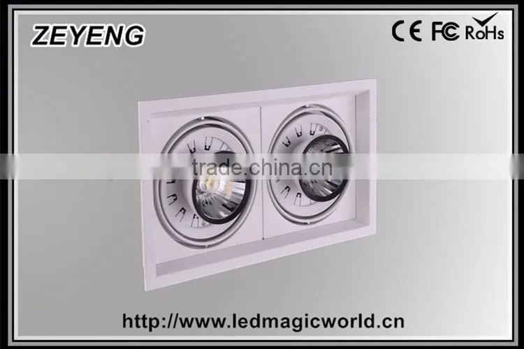 Modern kitchen design square led cob ceiling down light / 20w cob led downlight / Led downlight kits uk