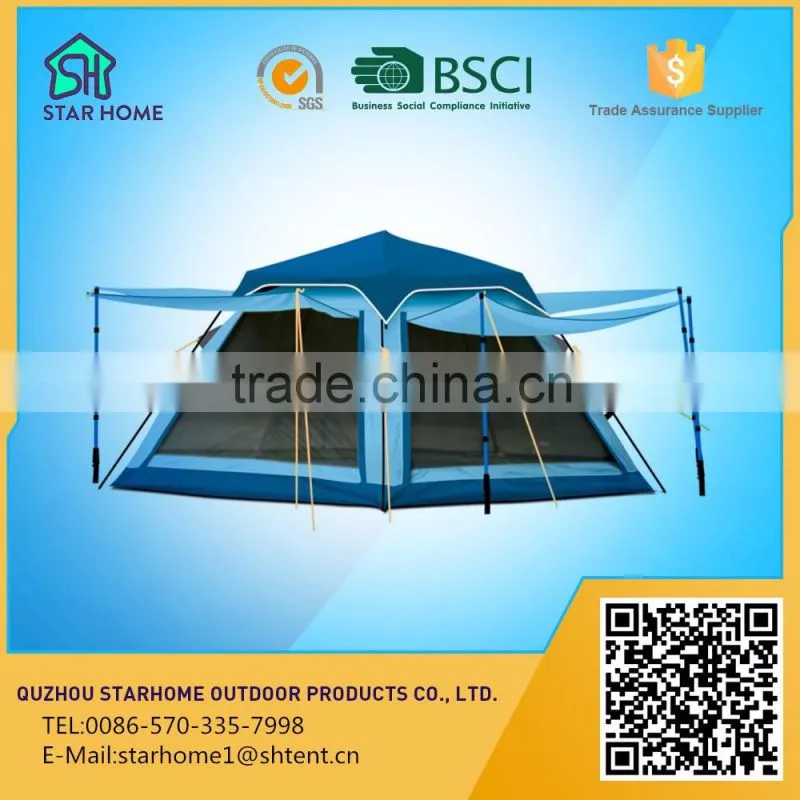 new luxury family camping tent with doors