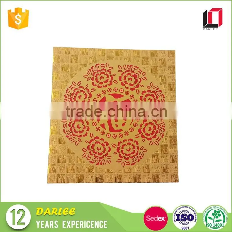 2017 New premium Hong Kong laisee chinese new year red pocket envelope