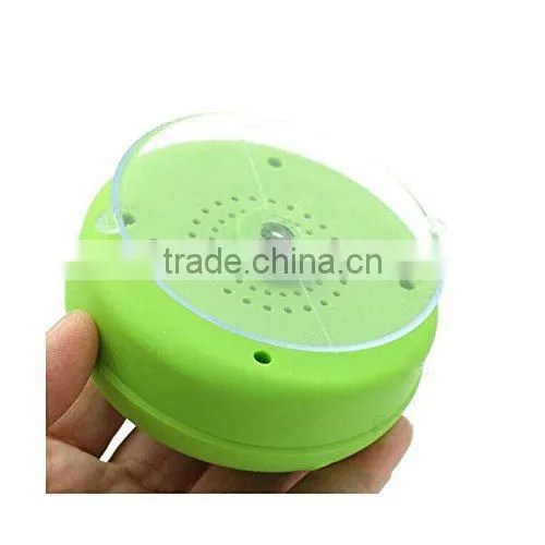 Innovative Waterproof Bluetooth Speaker With Silicon Suction Cup For Mobilephones Tablets PCs