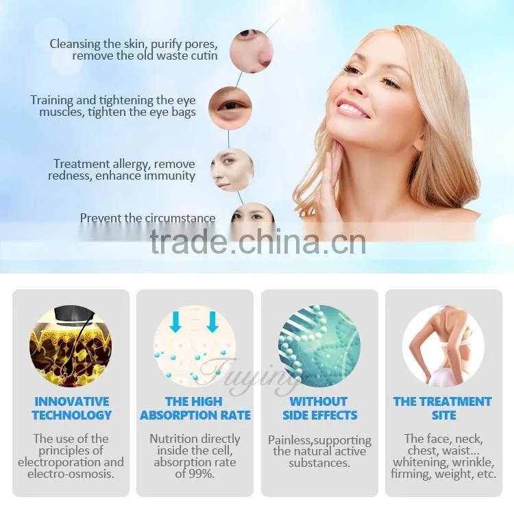 6D galvanic facial skin tightening machine price for home use