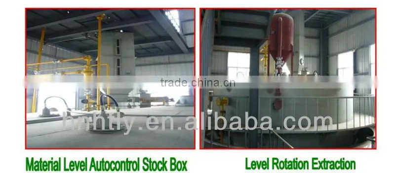 Complete set rice bran oil mill machinery