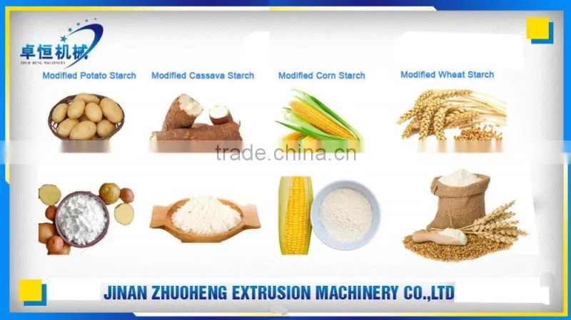 Corn mazie modified starch processing line