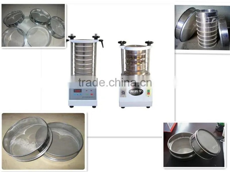 Vibrating test sieve shaker with factory price