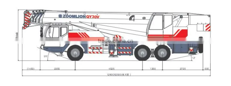 30ton Truck Crane with Low Price For Sale