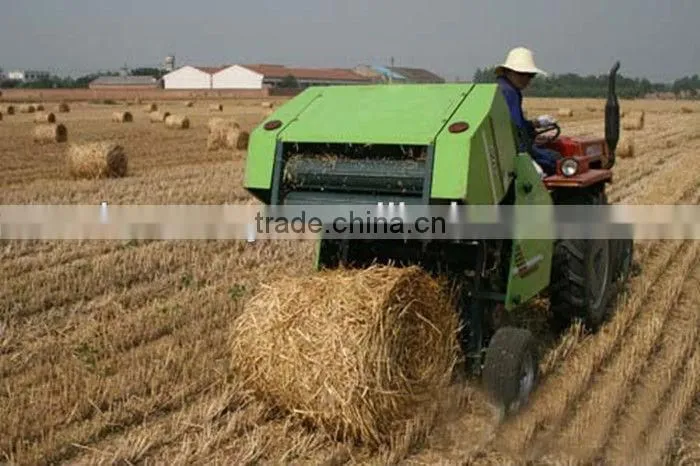 2015 latest products in market China mini round hay baler