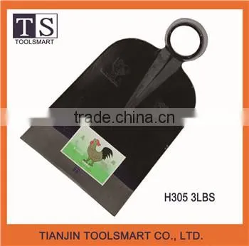 gardening tools weed steel hoe head mainly for Africa farm hoe rail steel