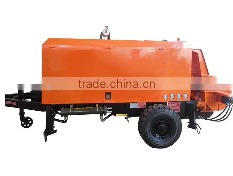 S Valve Small Portable used for Concrete Conveying Diesel Engine Concrete Pump